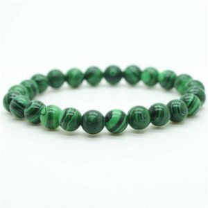 bracelet malachite - puissance des pierres