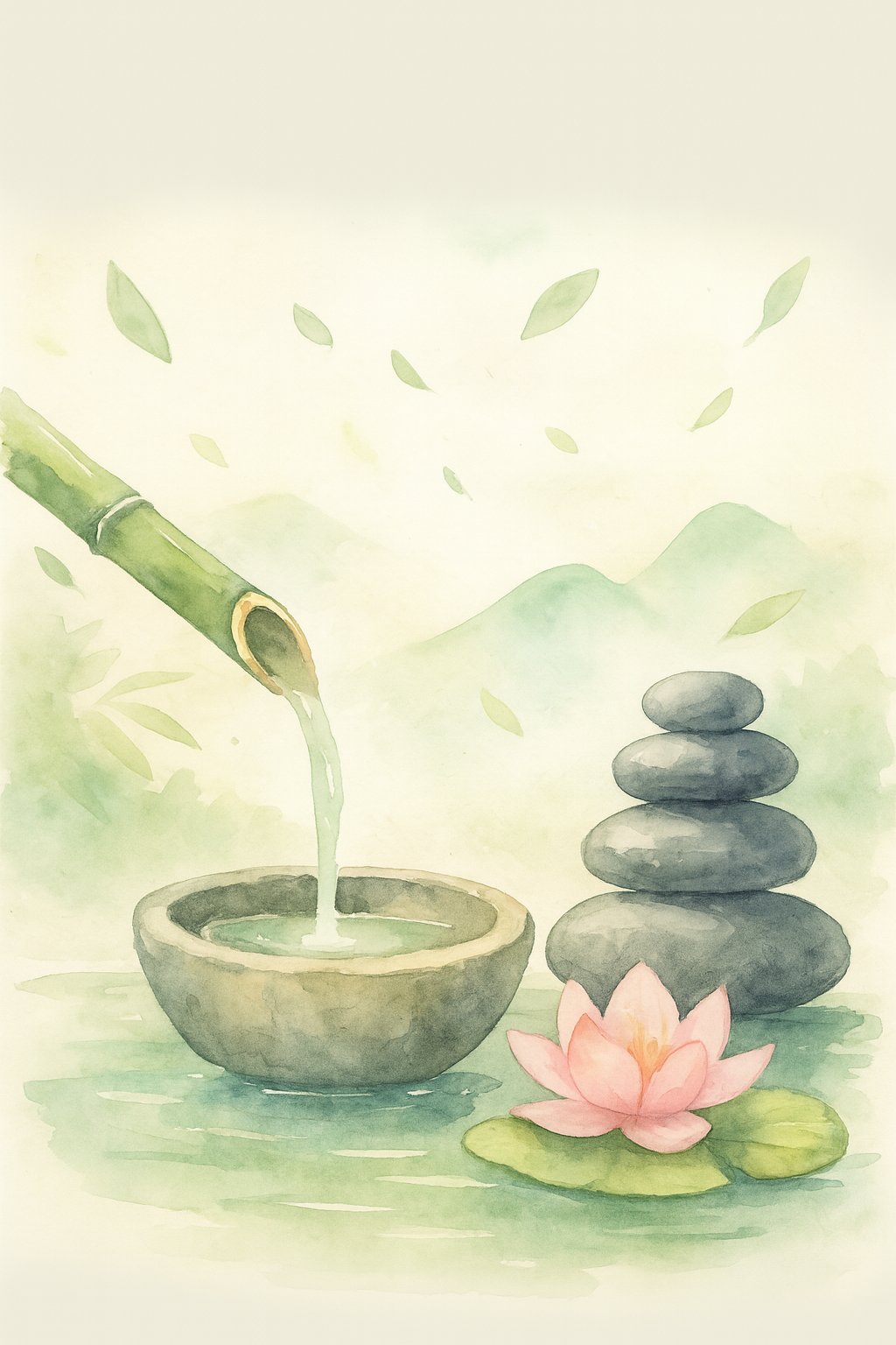 Illustration Feng Shui Zen
